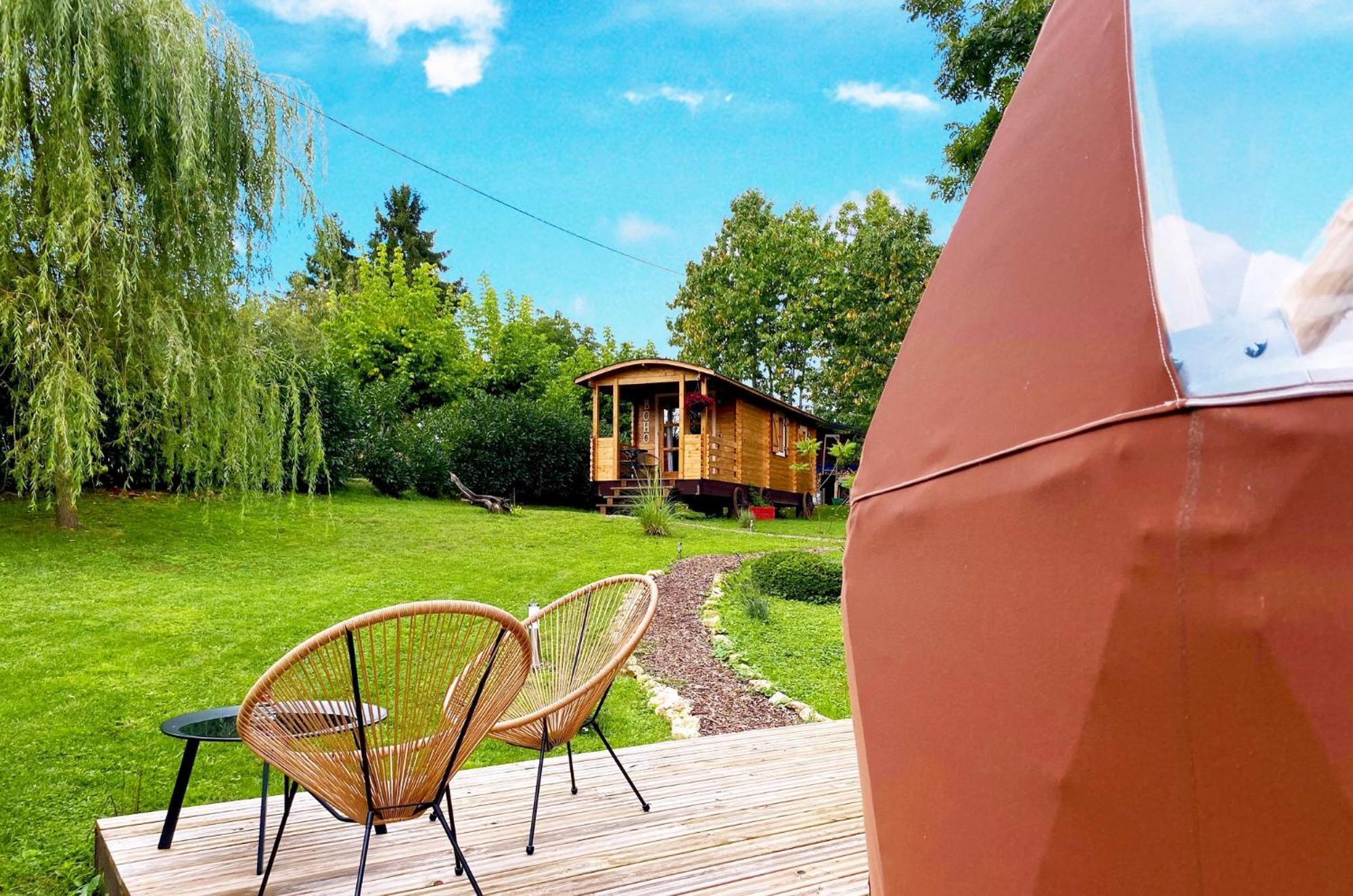 Little Wood Lodges Insolites Bailly-aux-Forges Екстер'єр фото