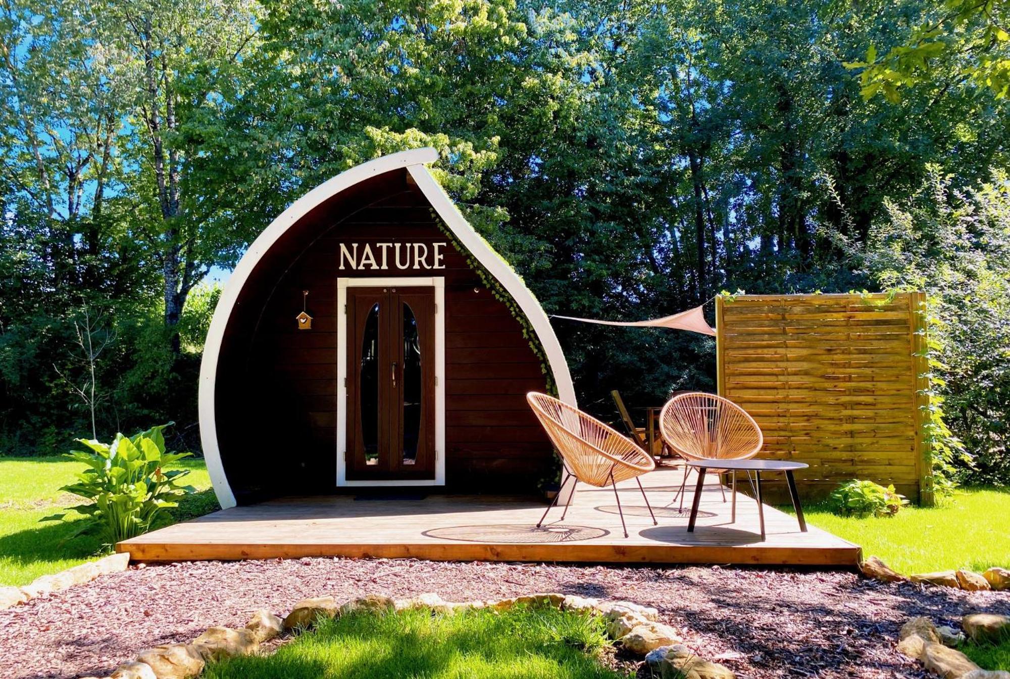 Little Wood Lodges Insolites Bailly-aux-Forges Екстер'єр фото