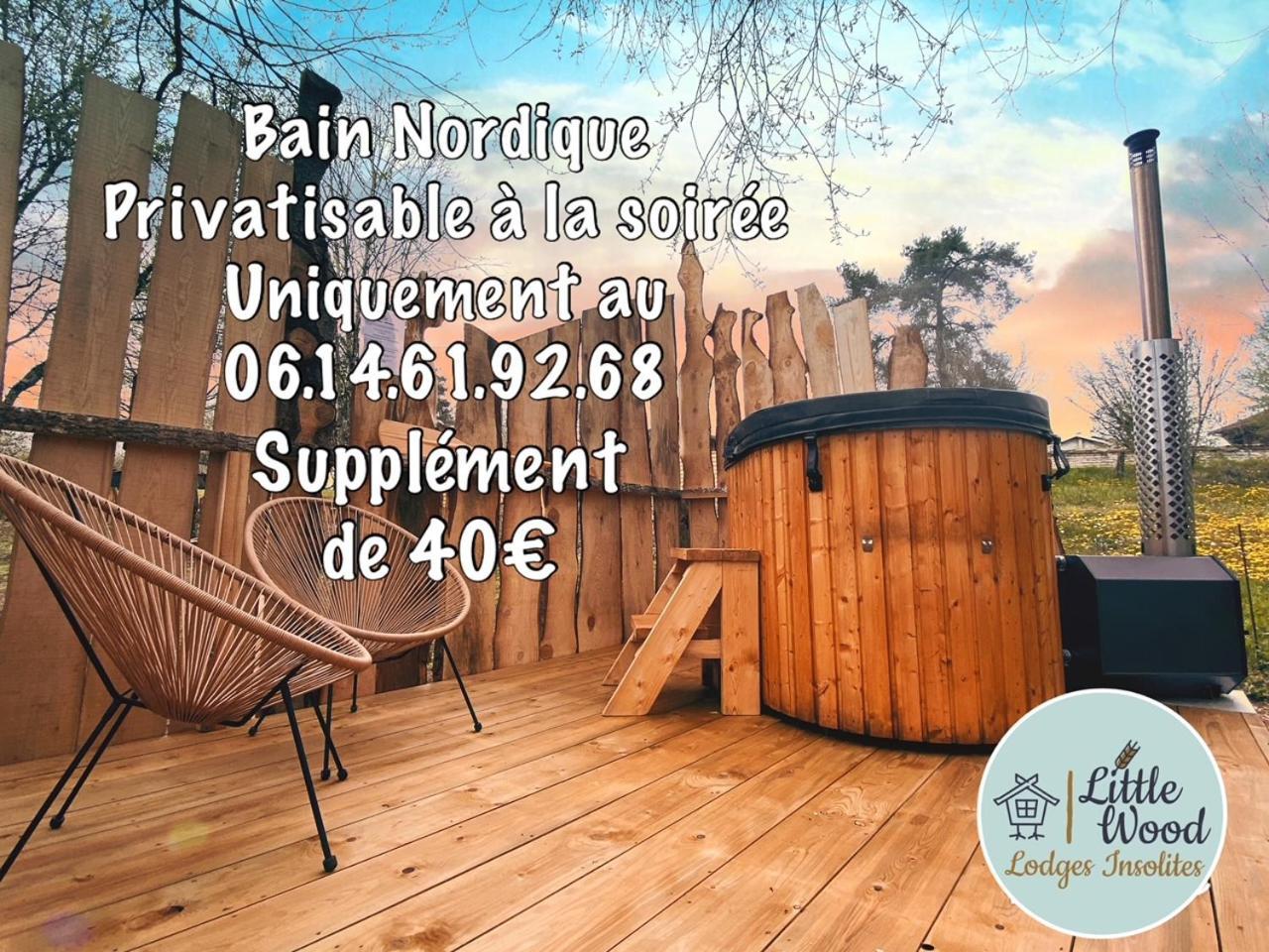 Little Wood Lodges Insolites Bailly-aux-Forges Екстер'єр фото